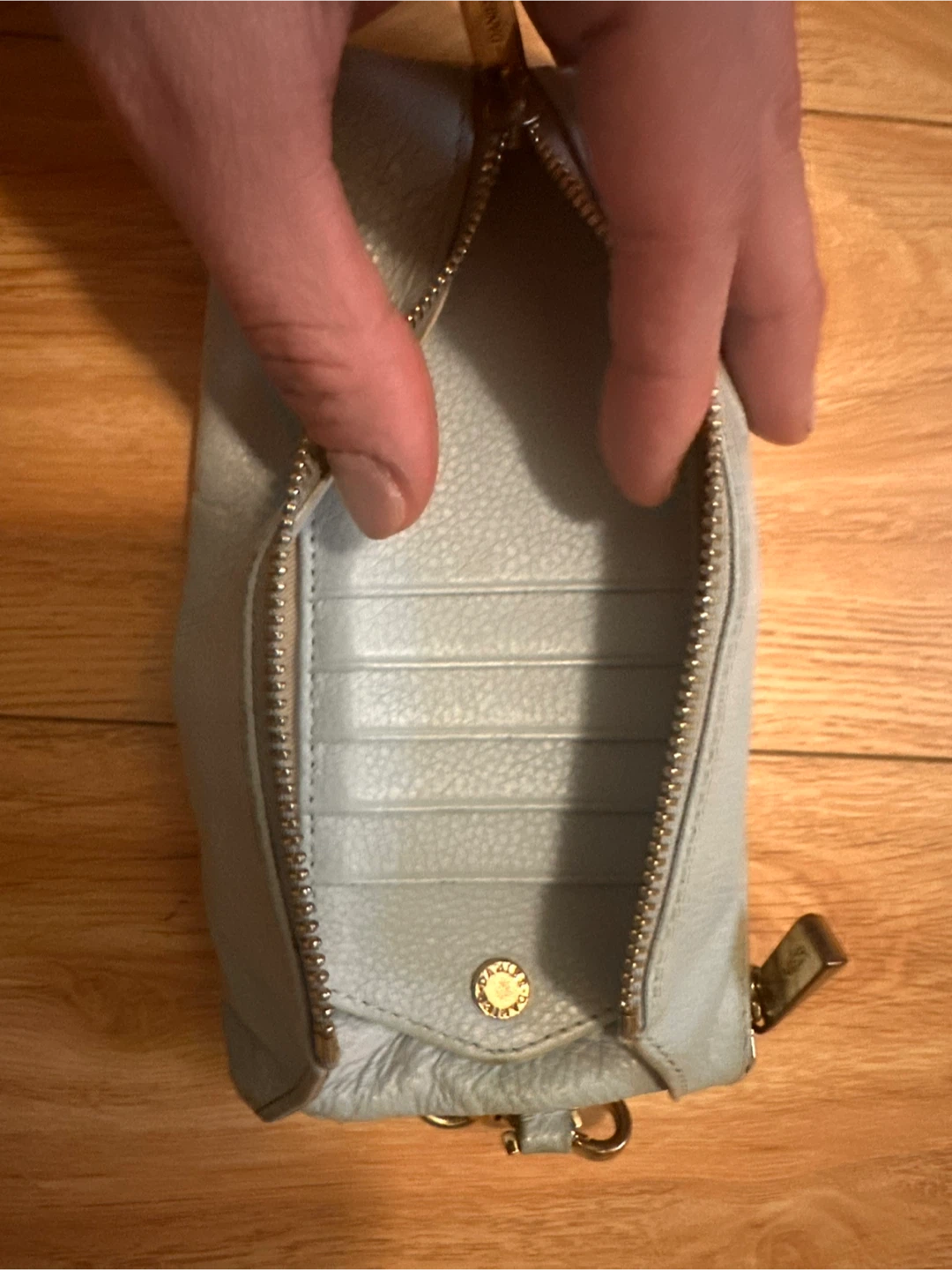 DANIER Leather Wristlet Clutch - photo 3