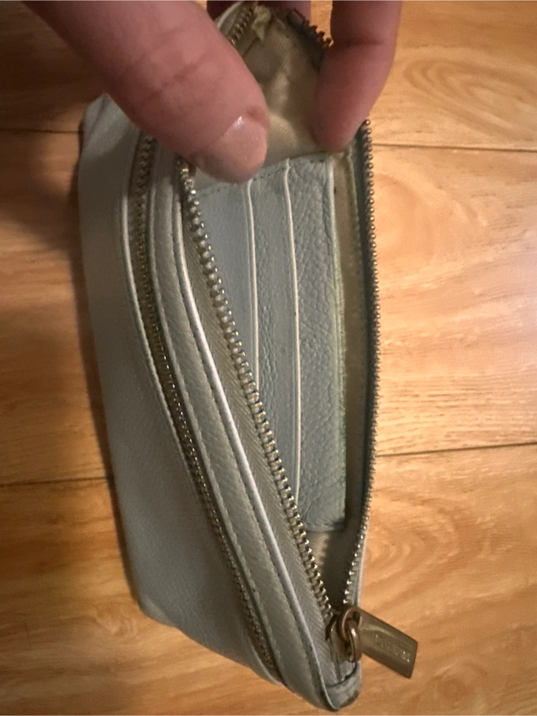DANIER Leather Wristlet Clutch - photo 4
