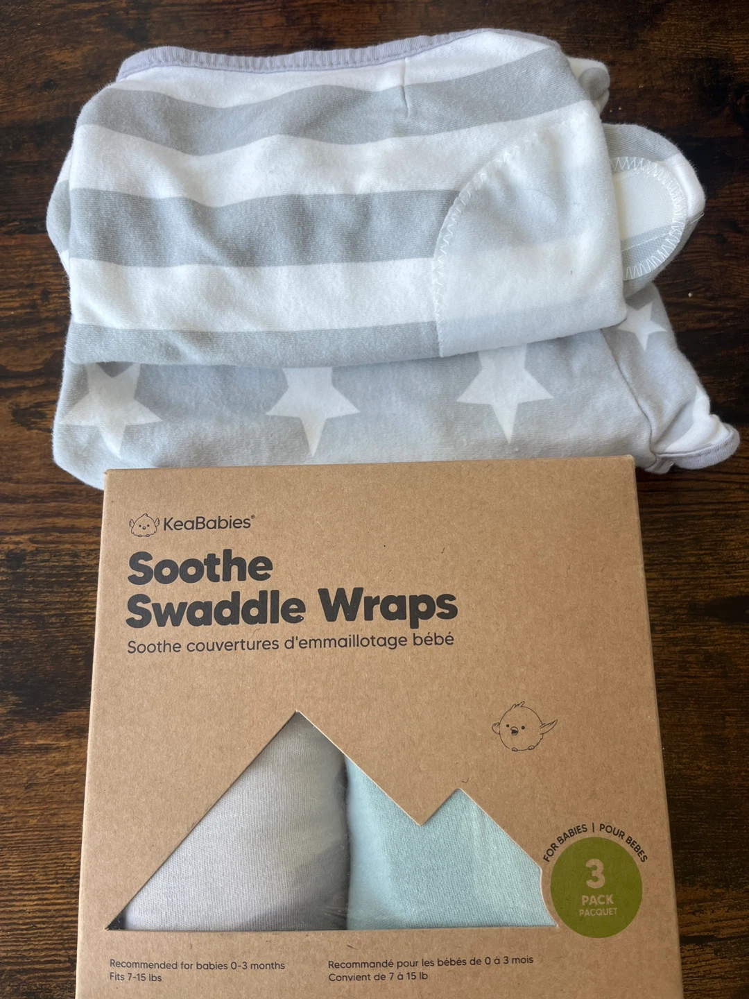 KeaBabies Soothe Swaddle clothes (New)
