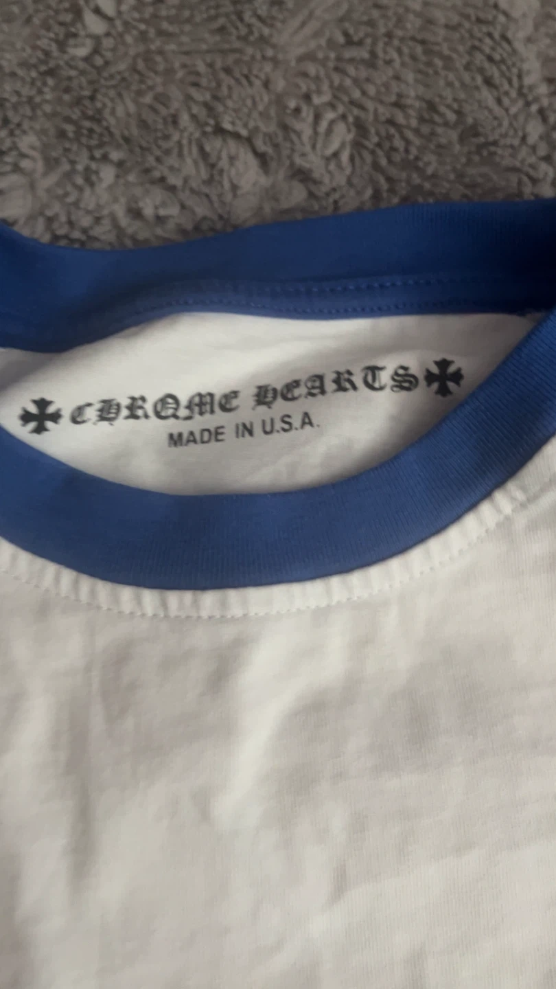 Chrome Hearts Long Sleeve Baseball T-Shirt - photo 5