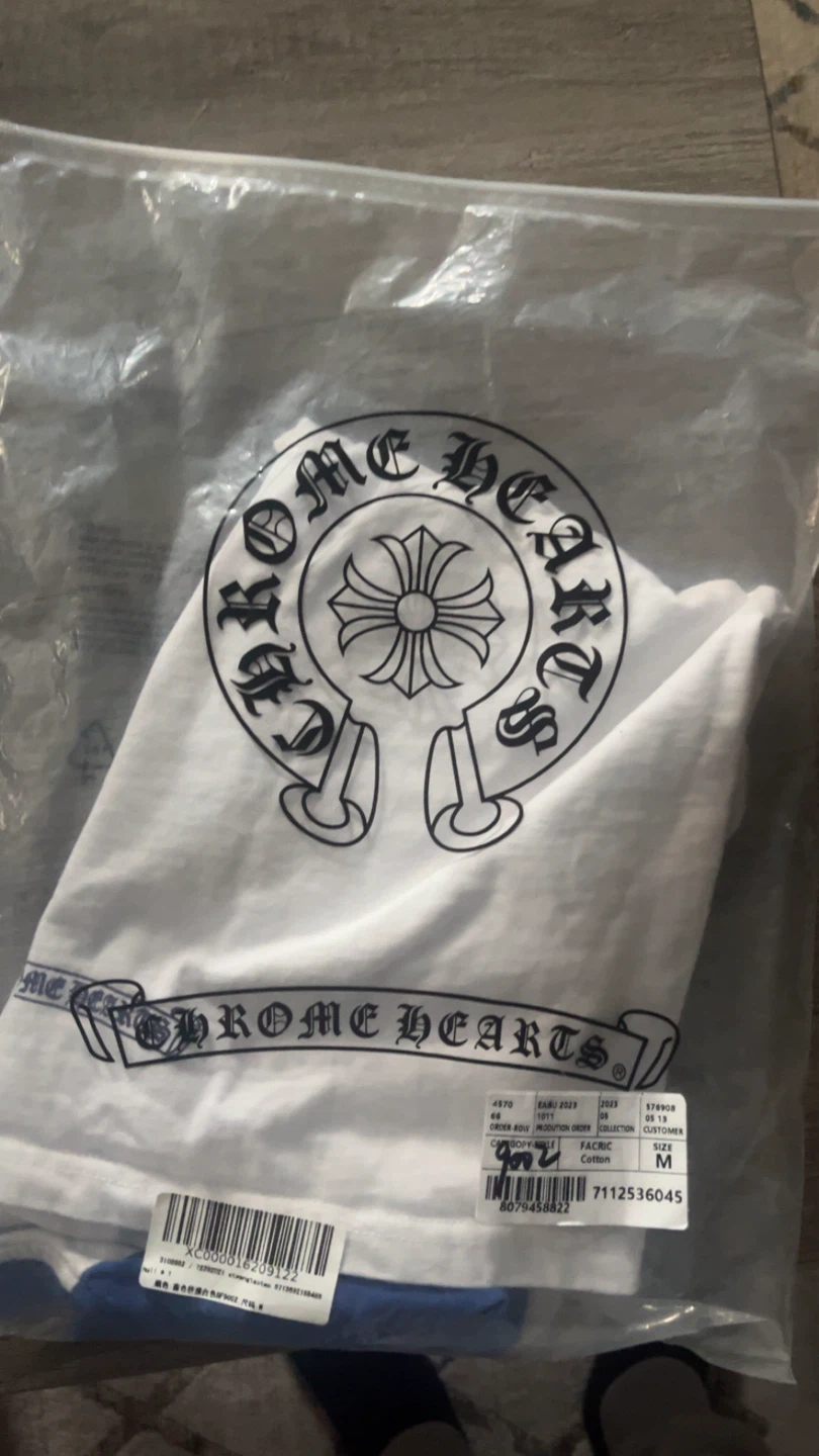 Chrome Hearts Long Sleeve Baseball T-Shirt - photo 2
