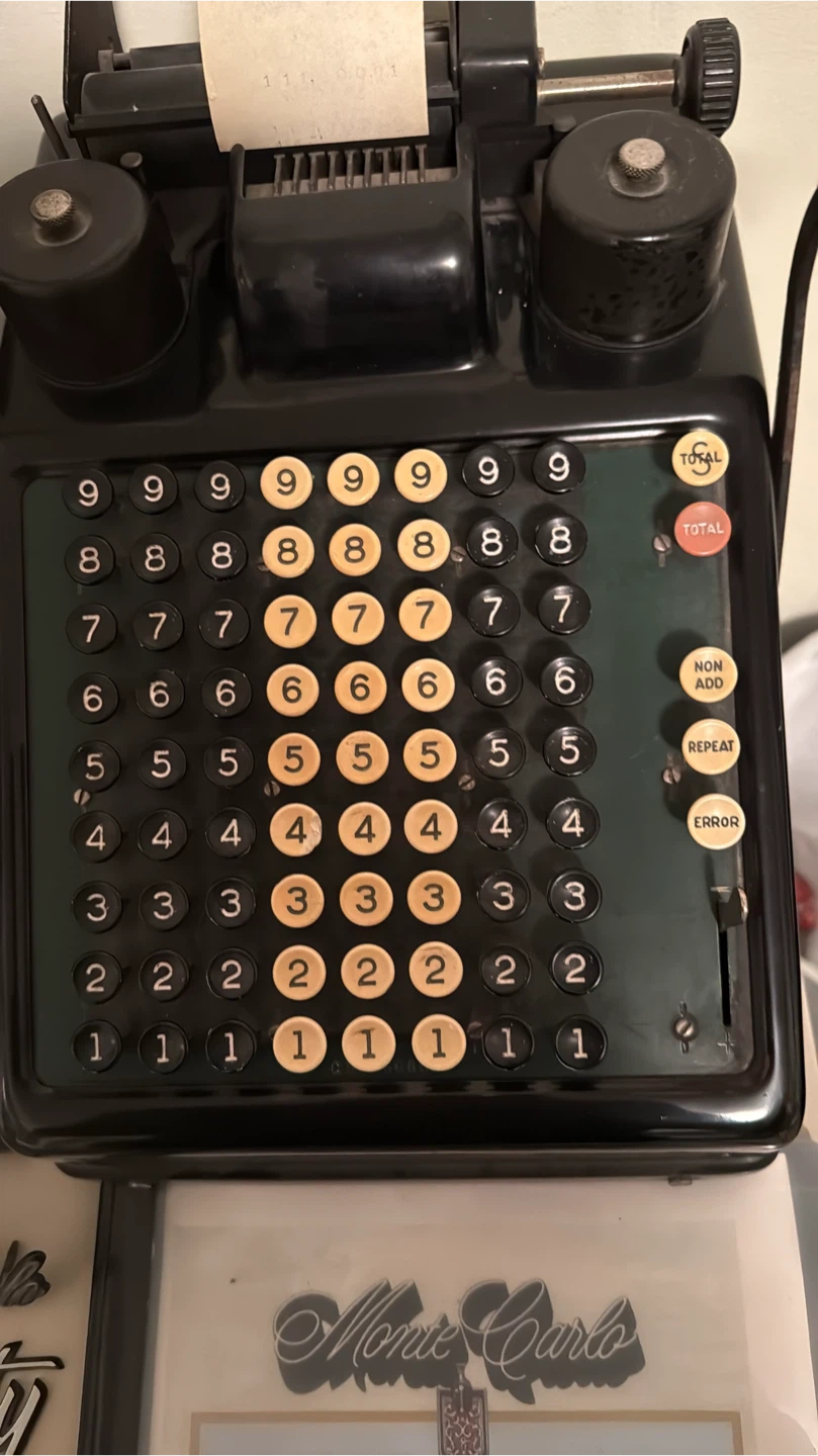Vintage Adding machine - photo 2