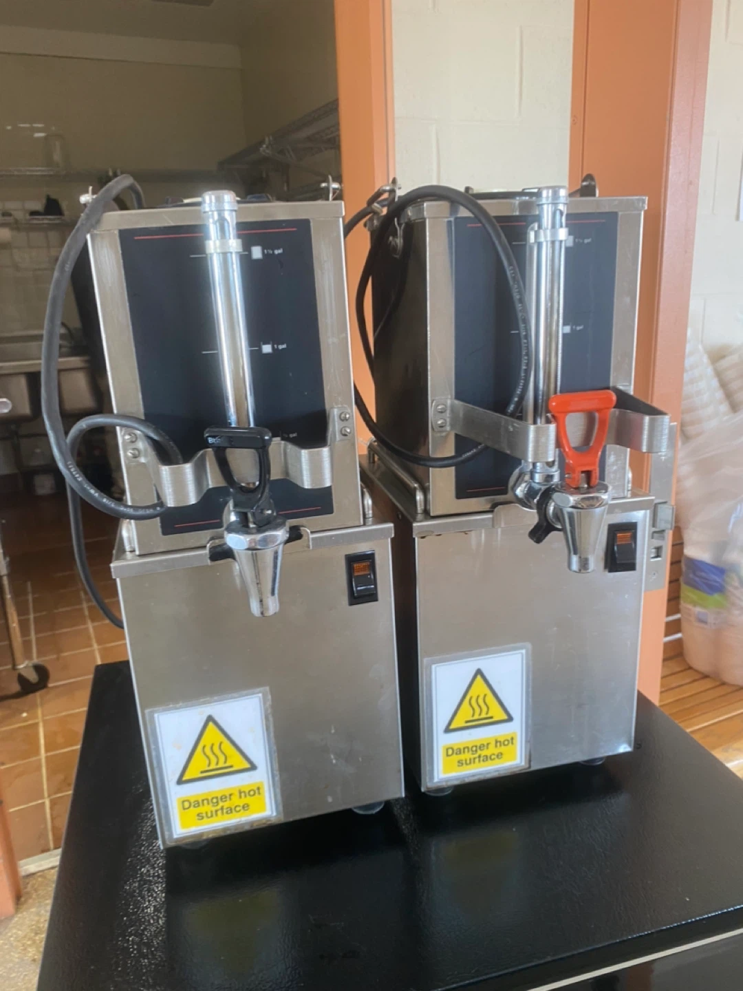 Commercial Stainless Steel Water Boilers (Set of 2)