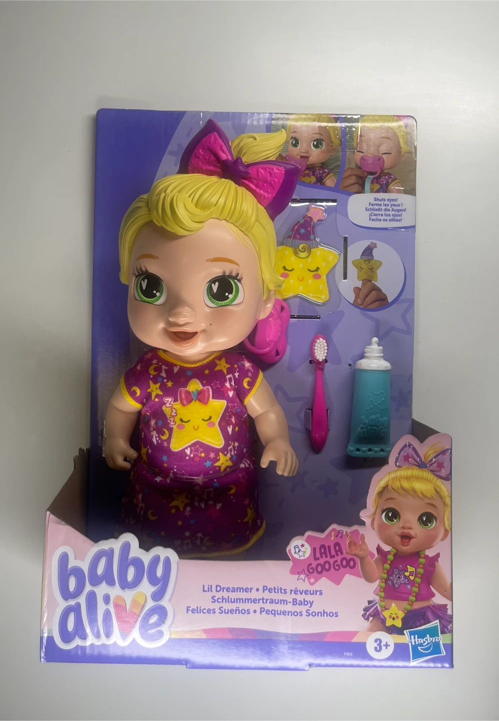 Baby Alive Lil Dreamer Doll-Brand New