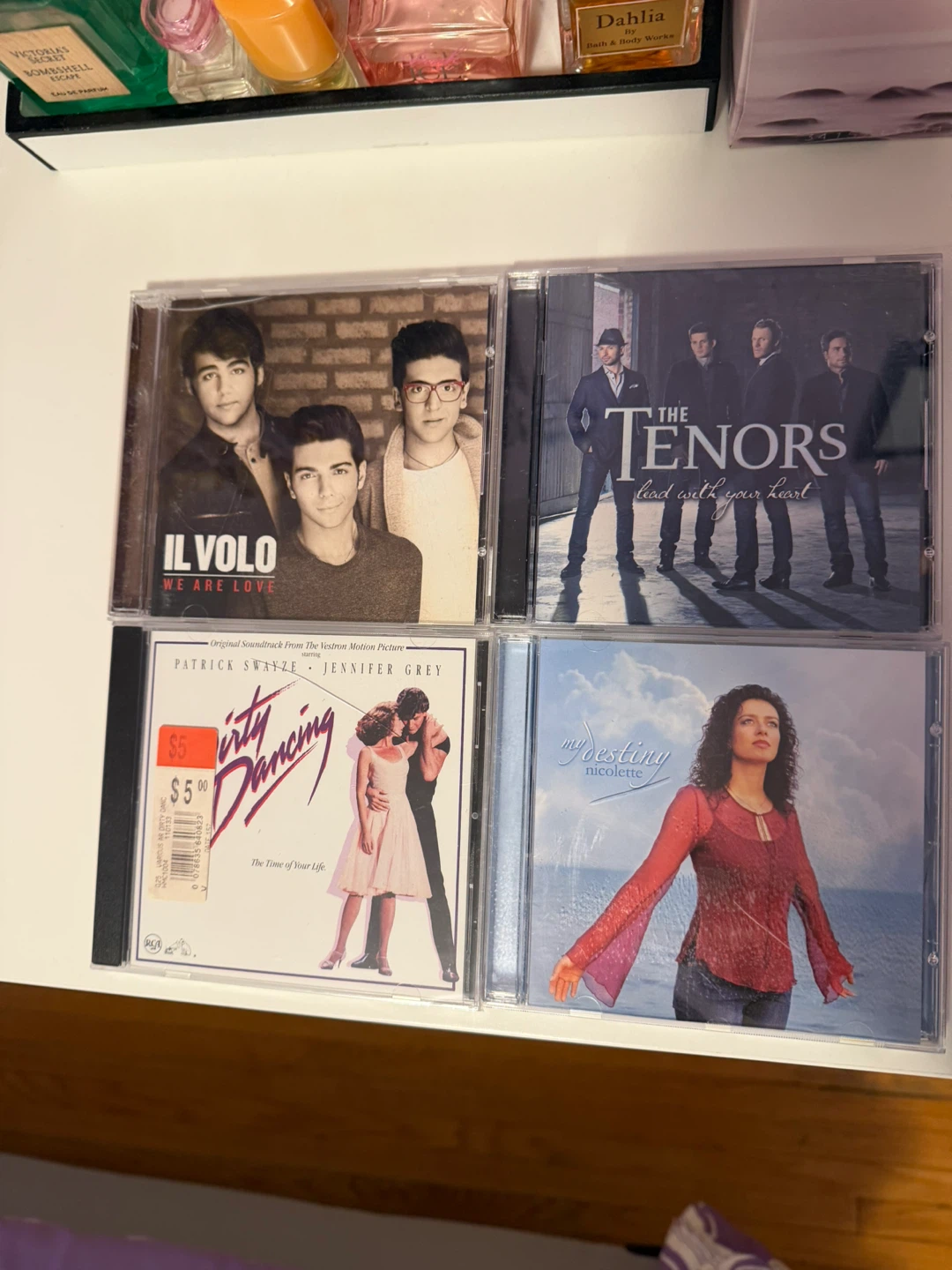 4 CDs: Il Volo, The Tenors, Dirty Dancing, Nicolette