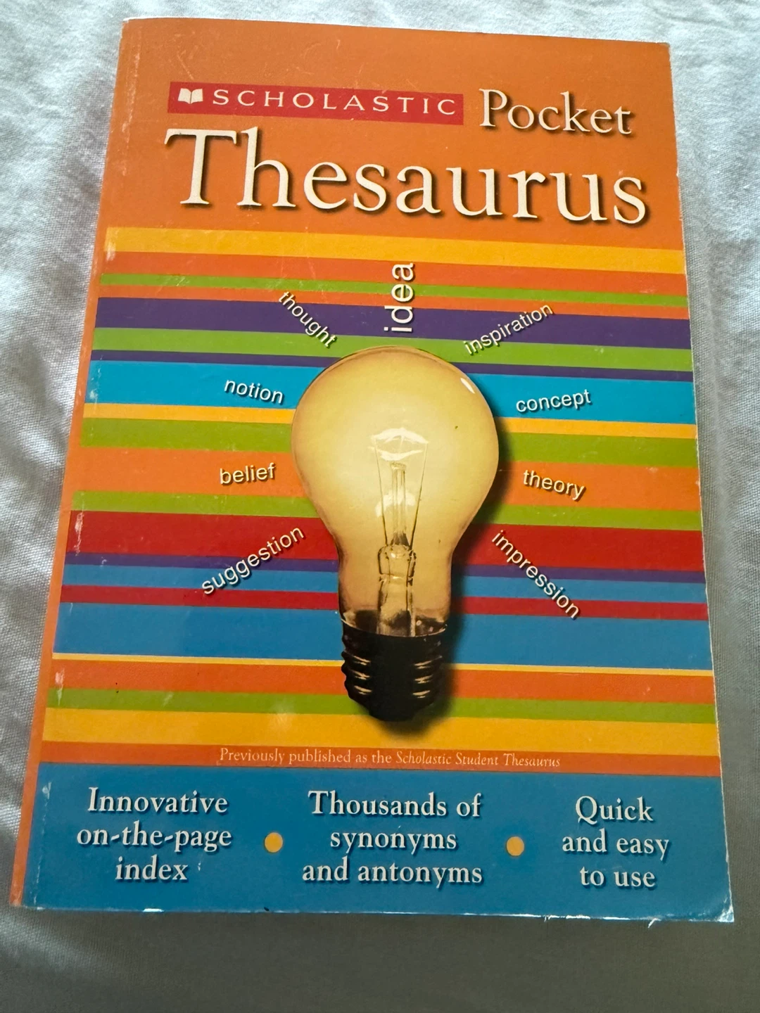 Scholastic Pocket Thesaurus