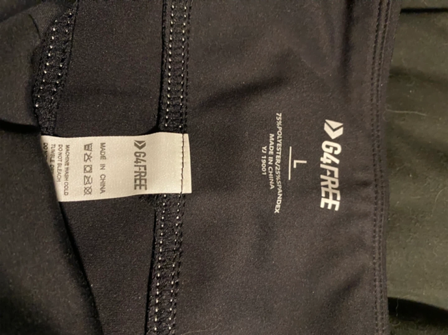 G4Free Black Flare Leggings Size L - photo 4