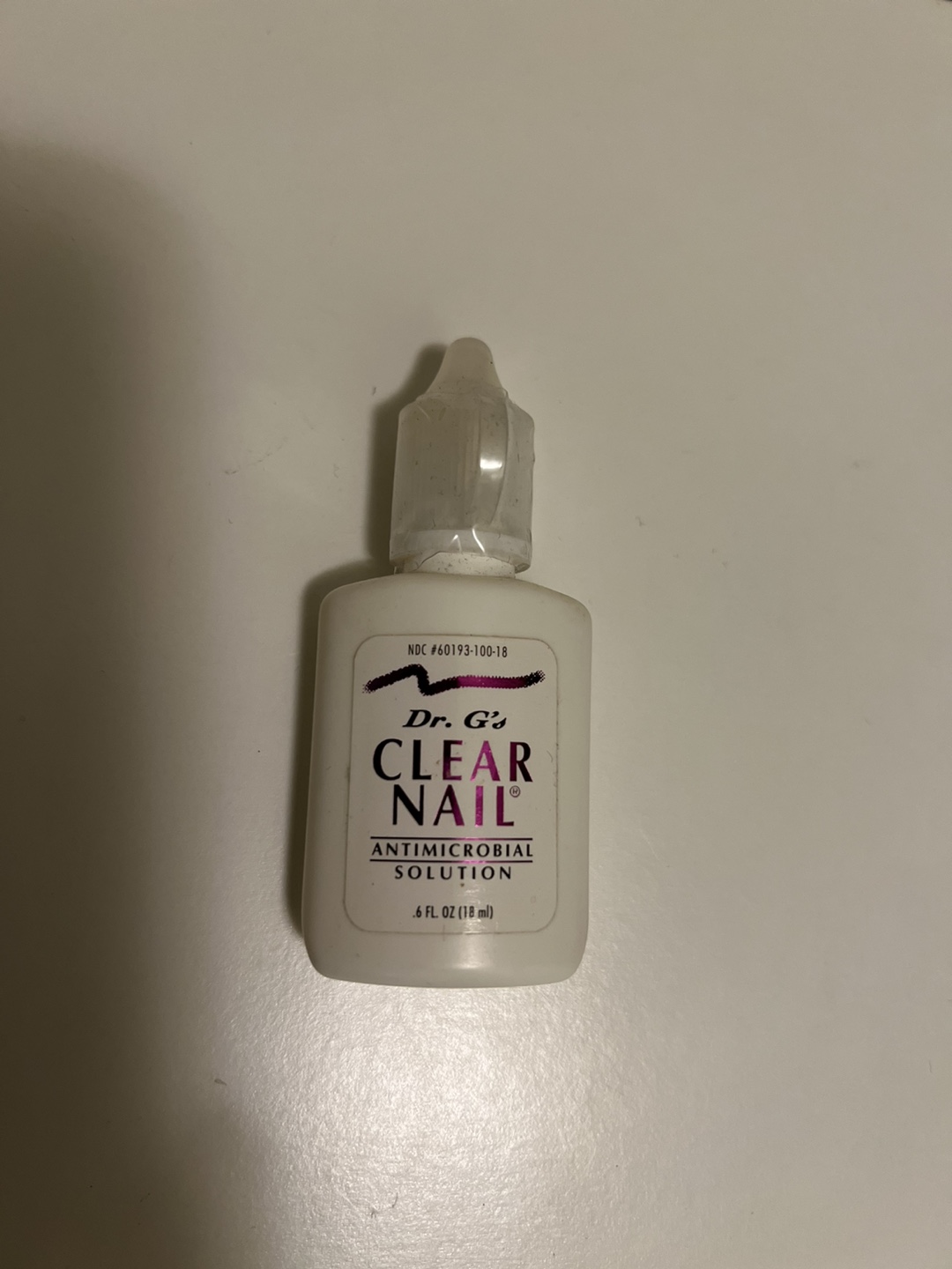 Sealed-Dr. G's Clear Nail Antimicrobial Solution 0.6 fl oz