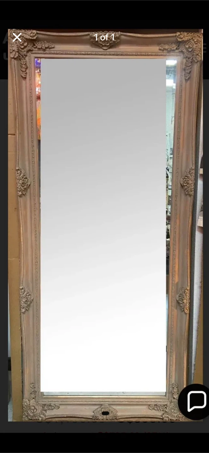 Ornate Full Length Mirror