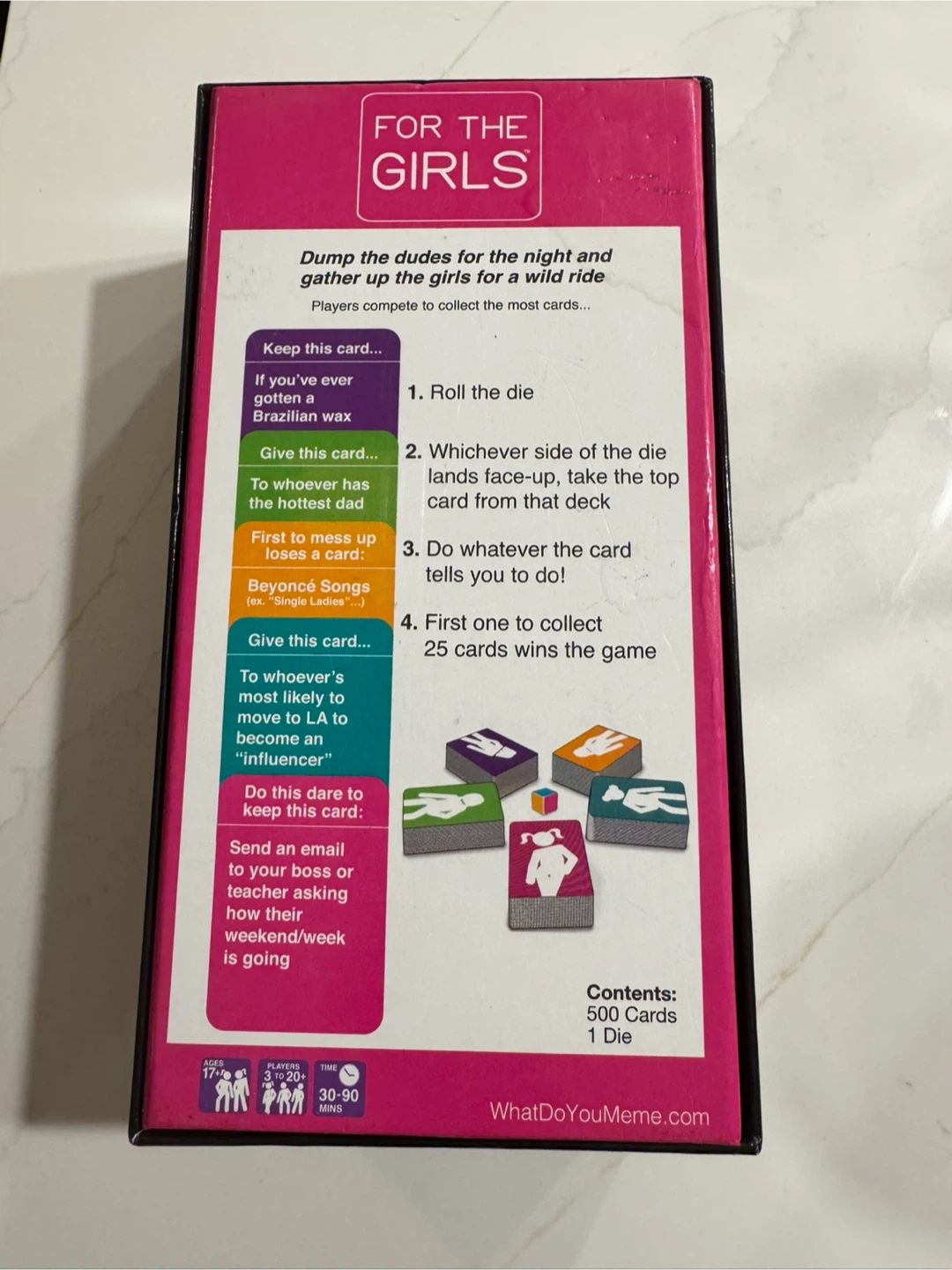 FOR THE GIRLS Adult Party Game - photo 2