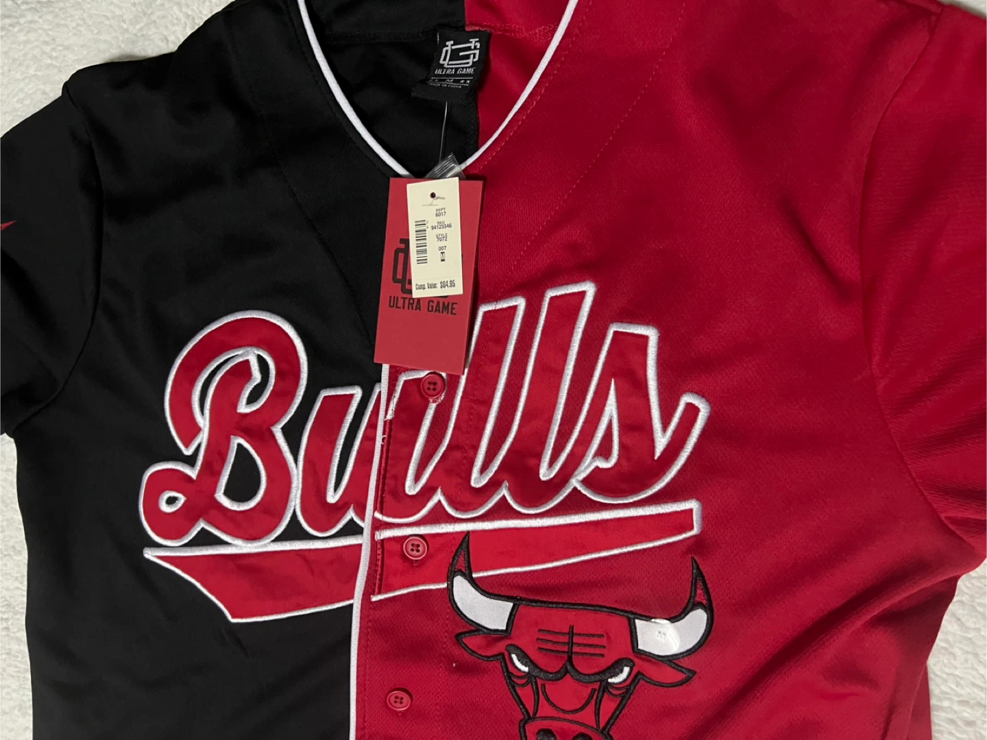 Ultra Game Chicago Bulls Split Jersey