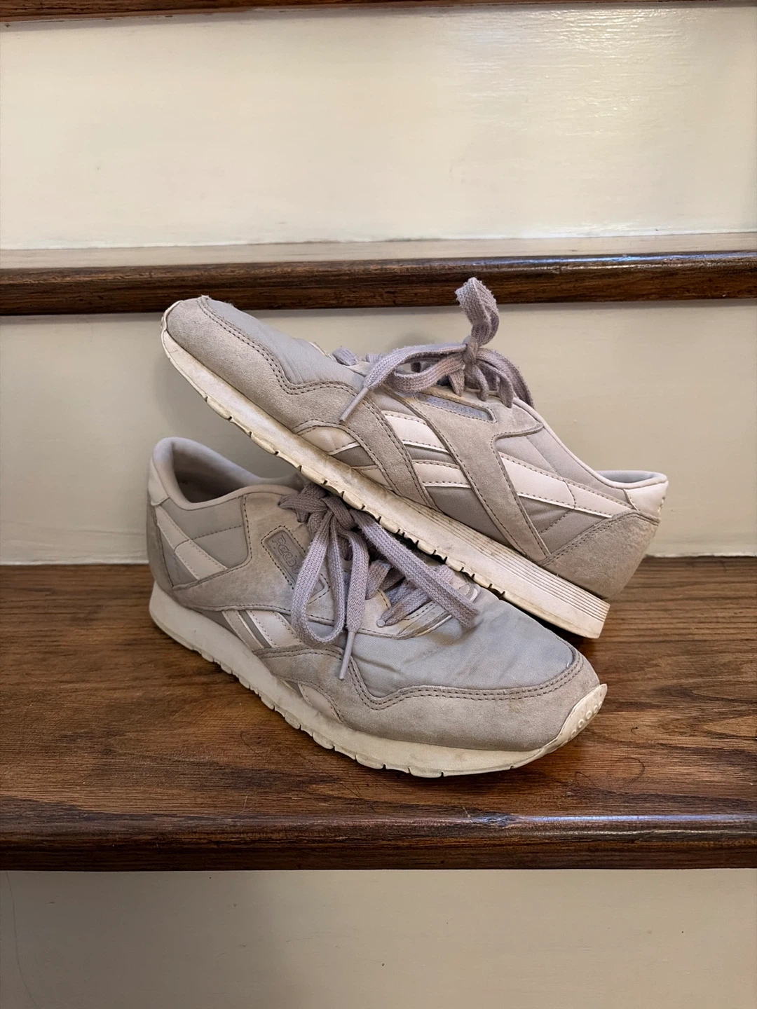Reebok Classic Nylon Sneakers Grey