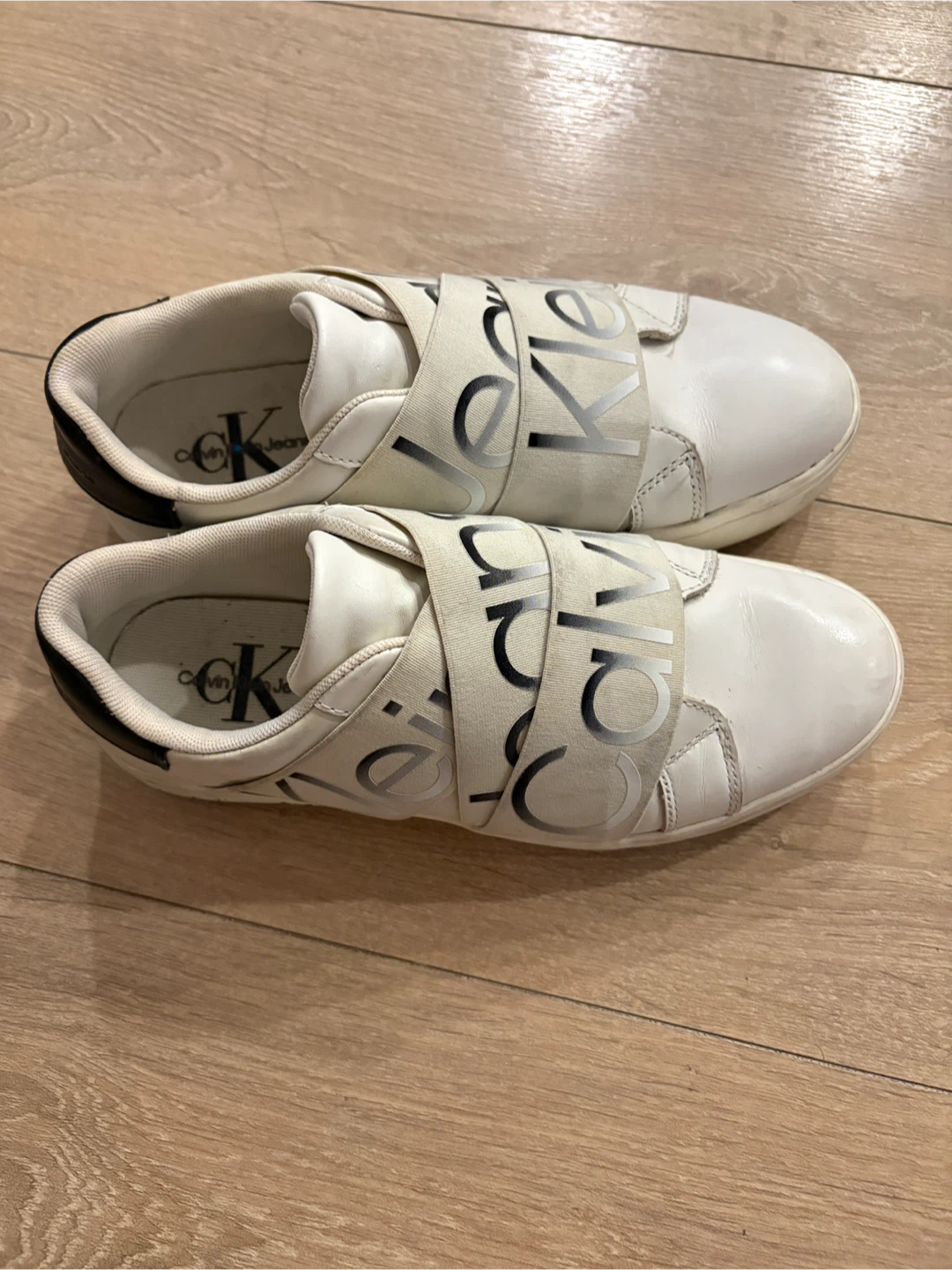Calvin Klein Jeans White Slip-On Sneakers - photo 2