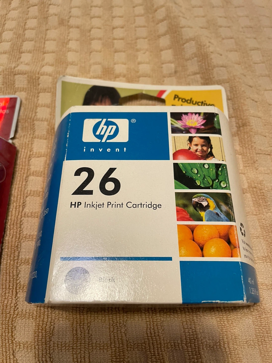 HP 26 Black Inkjet Print Cartridge