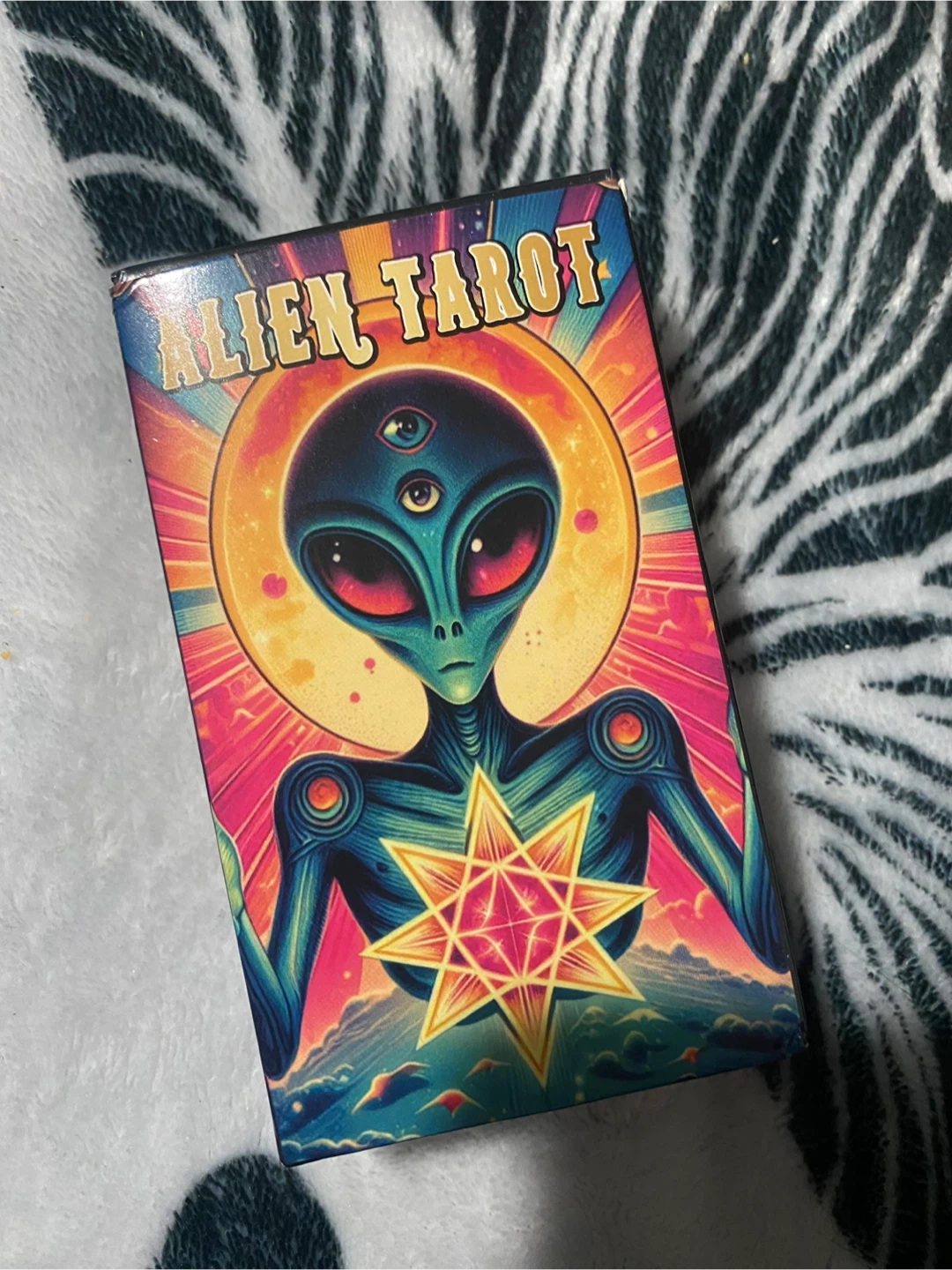 Alien Tarot Deck Cards