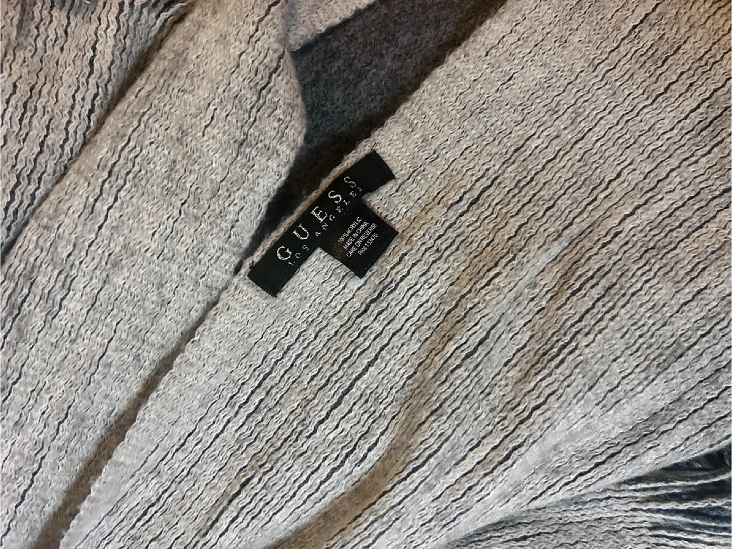 GUESS Grey Scarf - photo 2