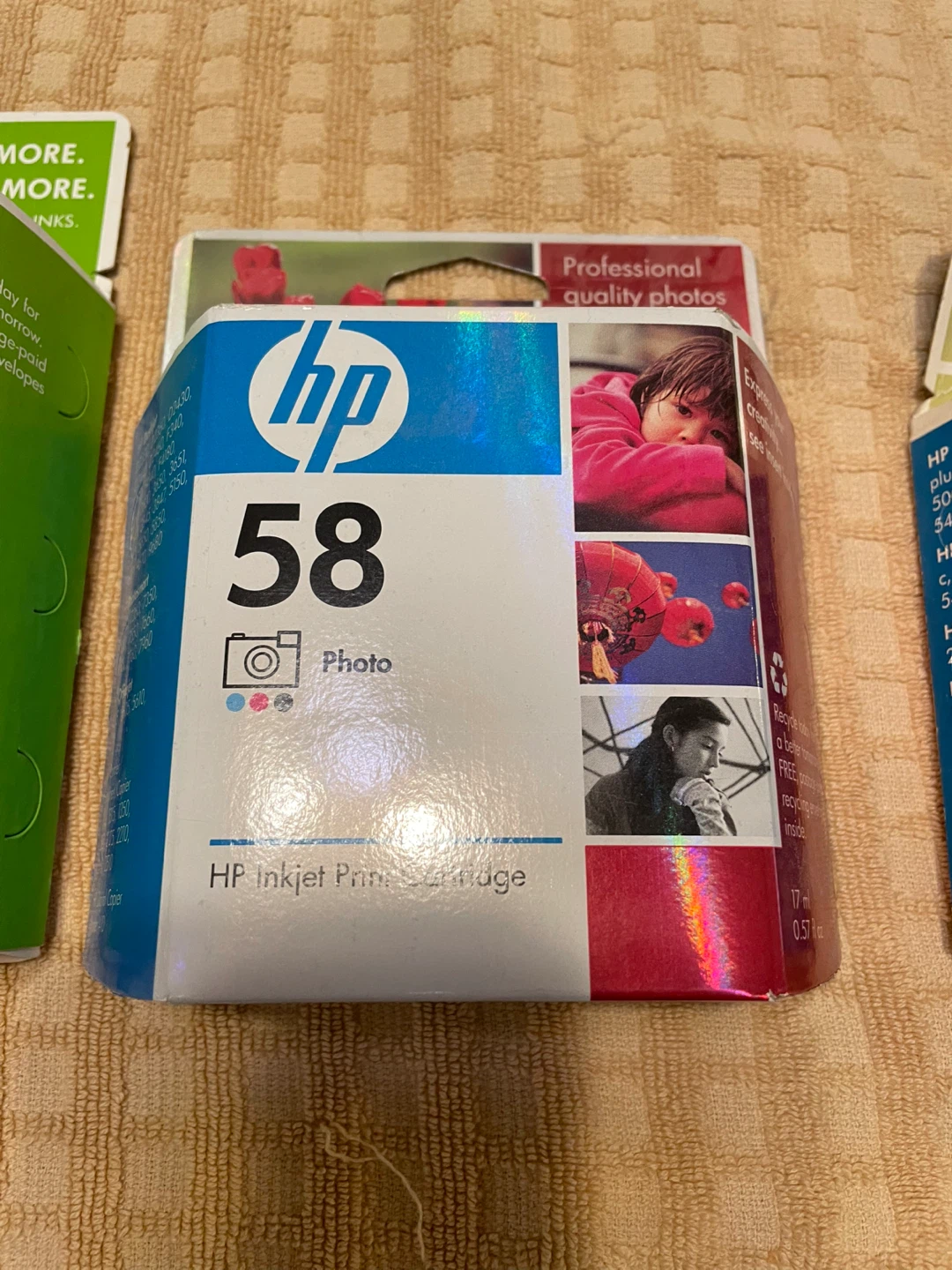 HP 58 Photo Inkjet Print Cartridge