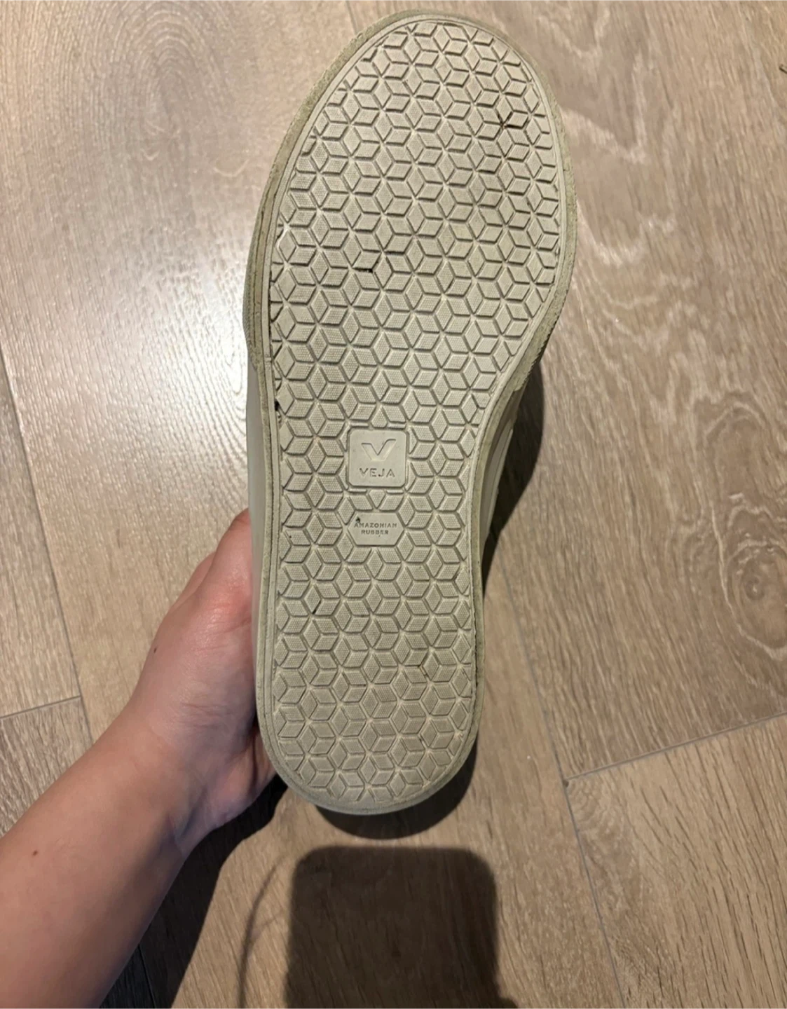 VEJA Cream Leather Sneakers - photo 2