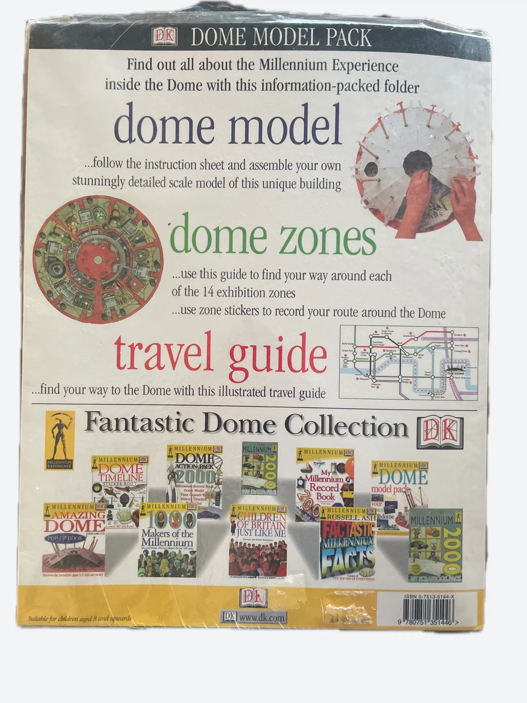 DK Millennium Dome Model Pack Building Kit & Guide - photo 2