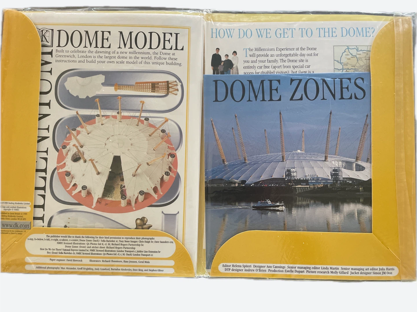 DK Millennium Dome Model Pack Building Kit & Guide - photo 3