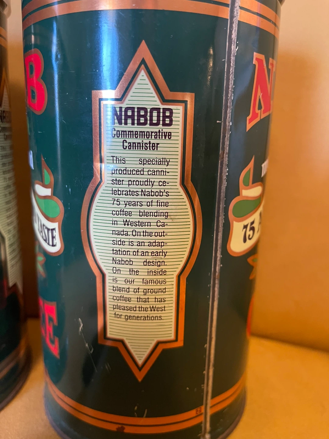 Nabob Tradition Coffee Commemorative Canisters (2) - 454g Each - photo 2