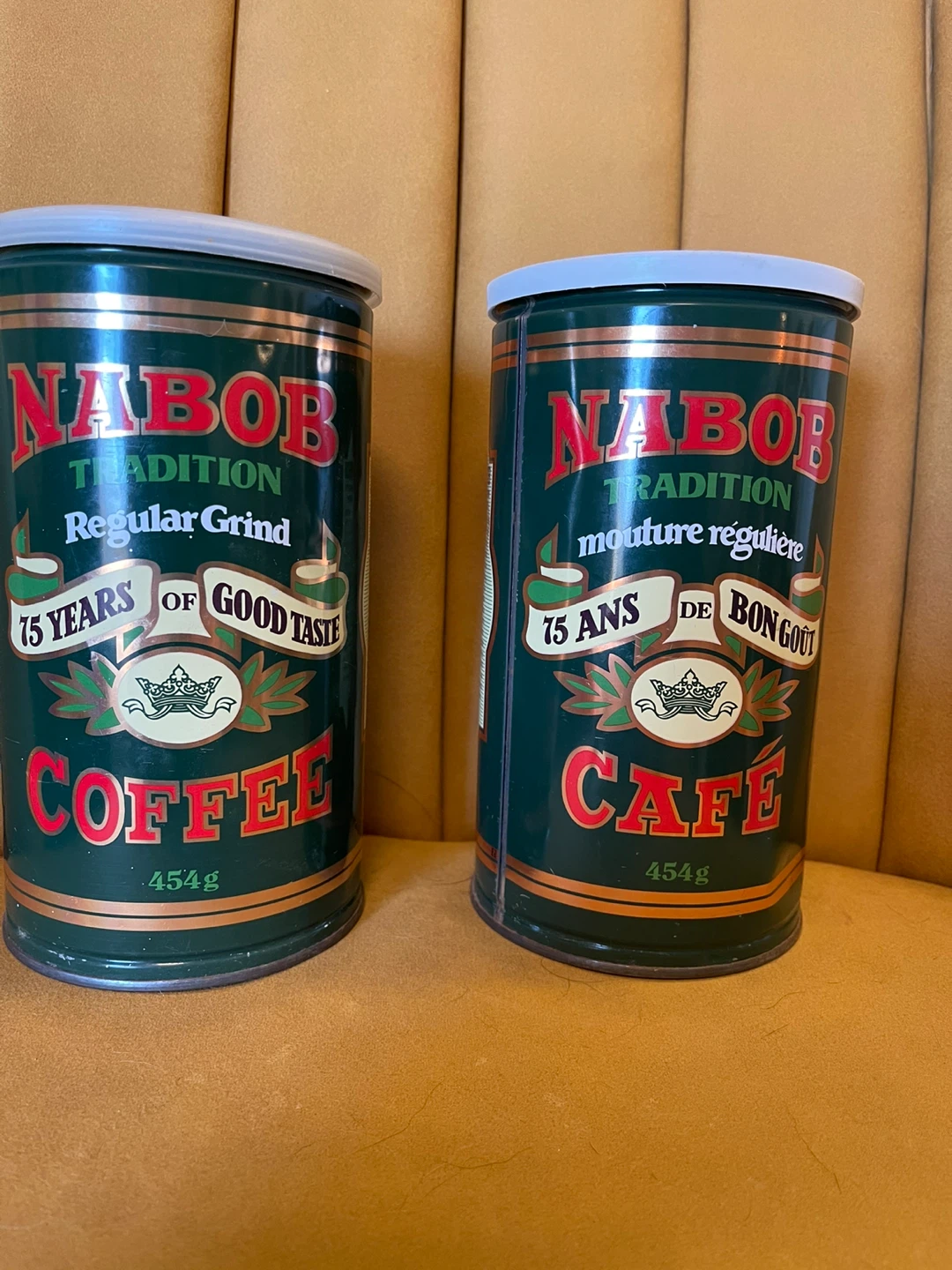 Nabob Tradition Coffee Commemorative Canisters (2) - 454g Each