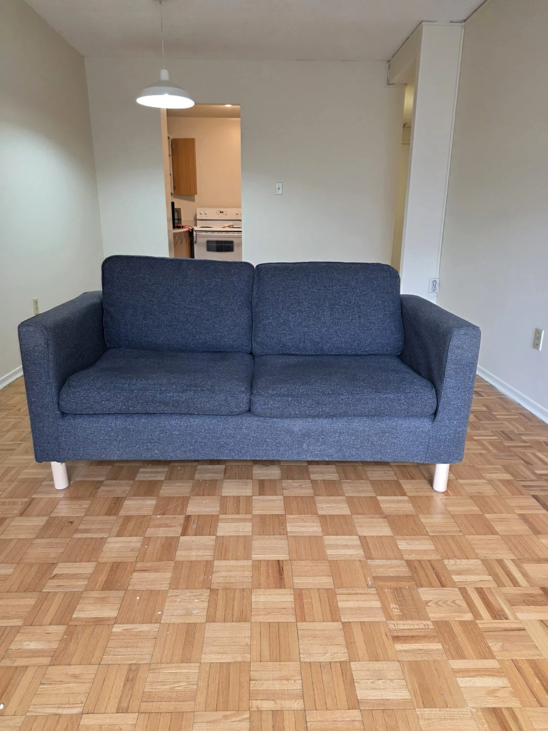 IKEA PARUP Dark Grey 2-Seater Sofa - photo 2
