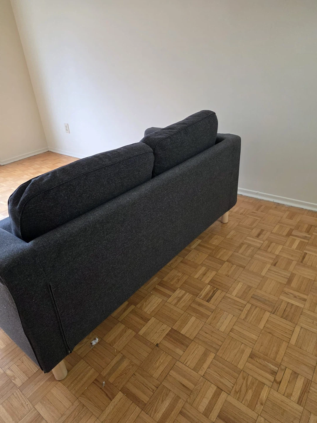 IKEA PARUP Dark Grey 2-Seater Sofa - photo 4