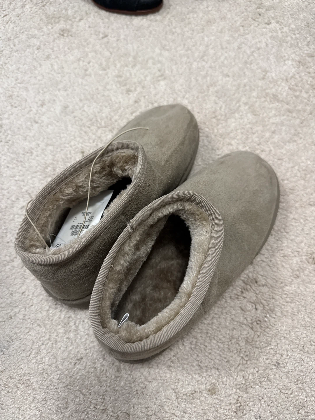 Women's Lined Booties - Taupe - photo 3