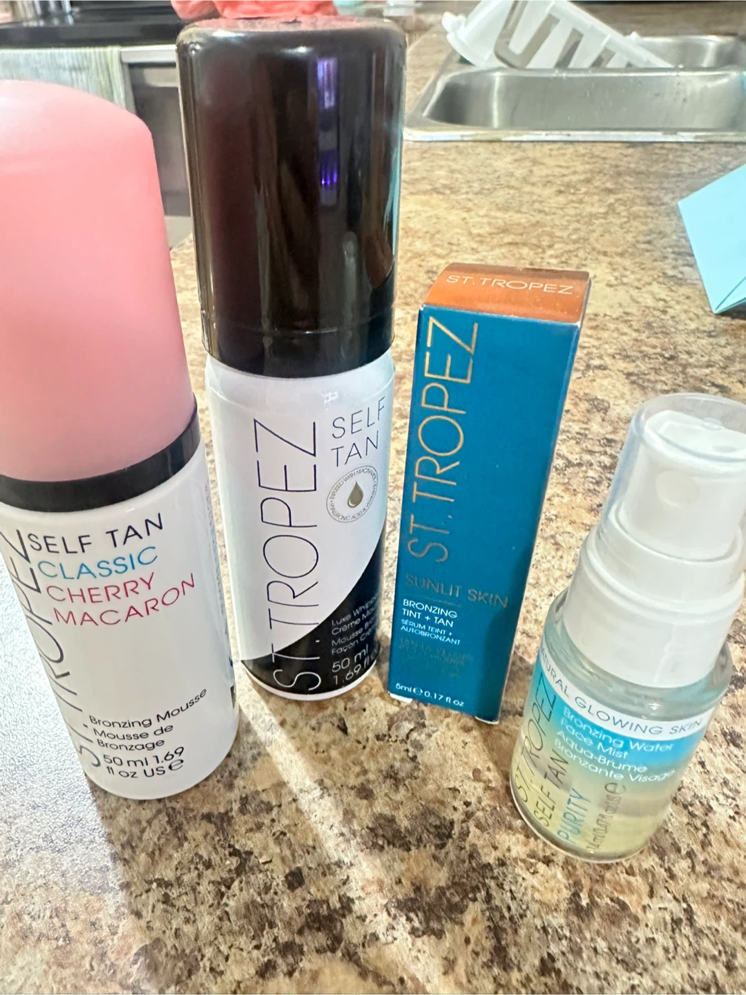 St. Tropez Self Tan Mousse and Bronzing Water Mist Set