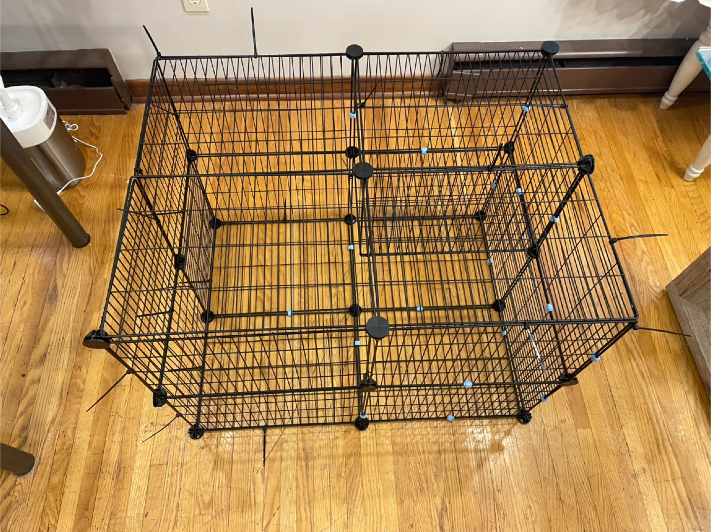 Black Wire Pet Playpen Kennel Crate - photo 2