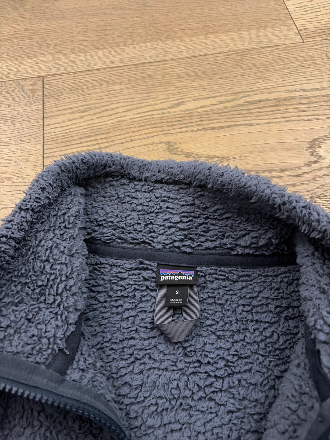 Patagonia Fleece Pullover - Gray Blue, Size S - photo 3