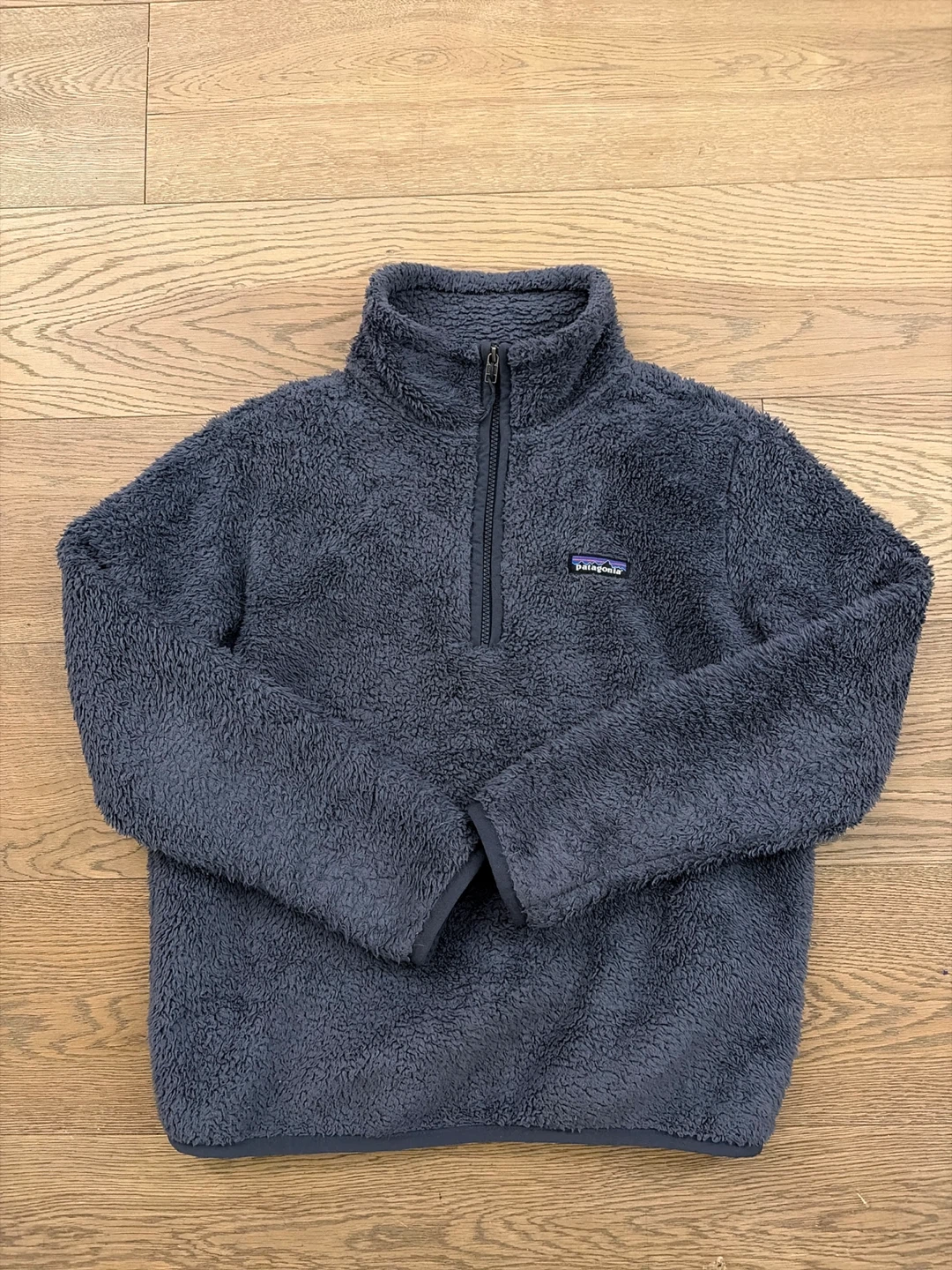 Patagonia Fleece Pullover - Gray Blue, Size S