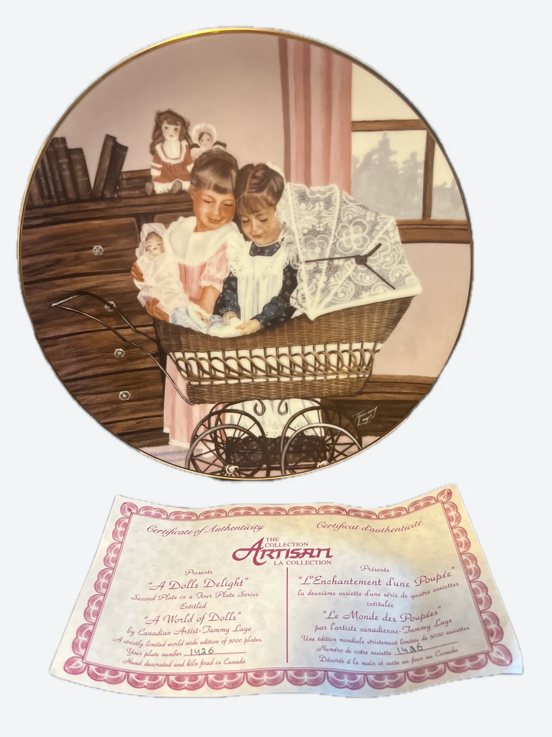 The Artisan Collection "A World of Dolls" Plate - photo 2