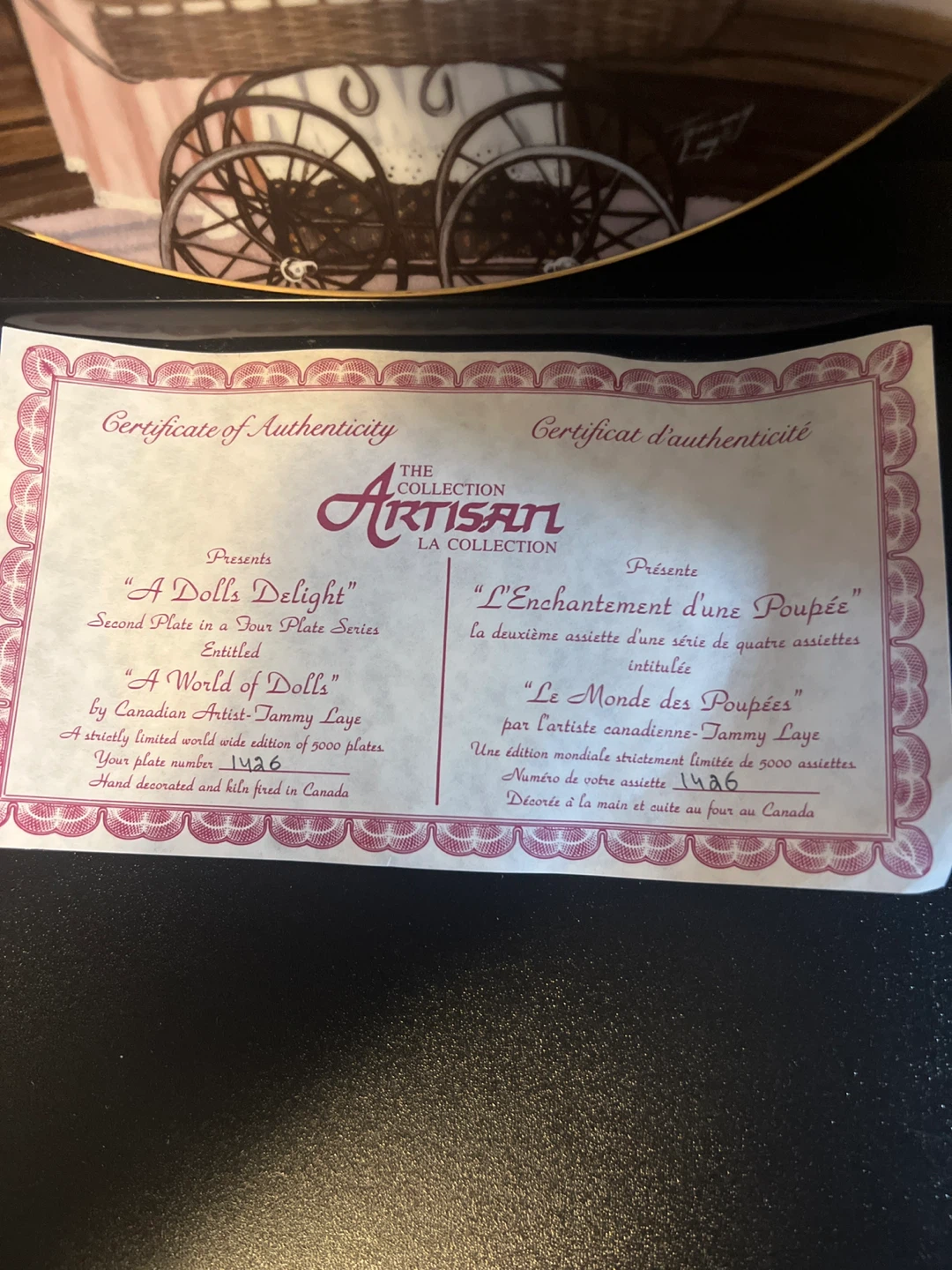 The Artisan Collection "A World of Dolls" Plate - photo 3