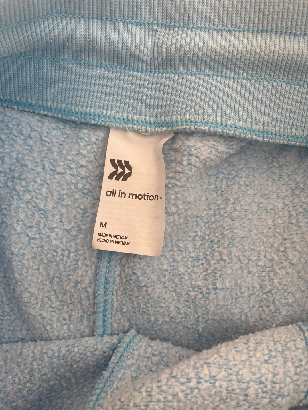 All in Motion Women's Blue Sweat Shorts - Size M - photo 3