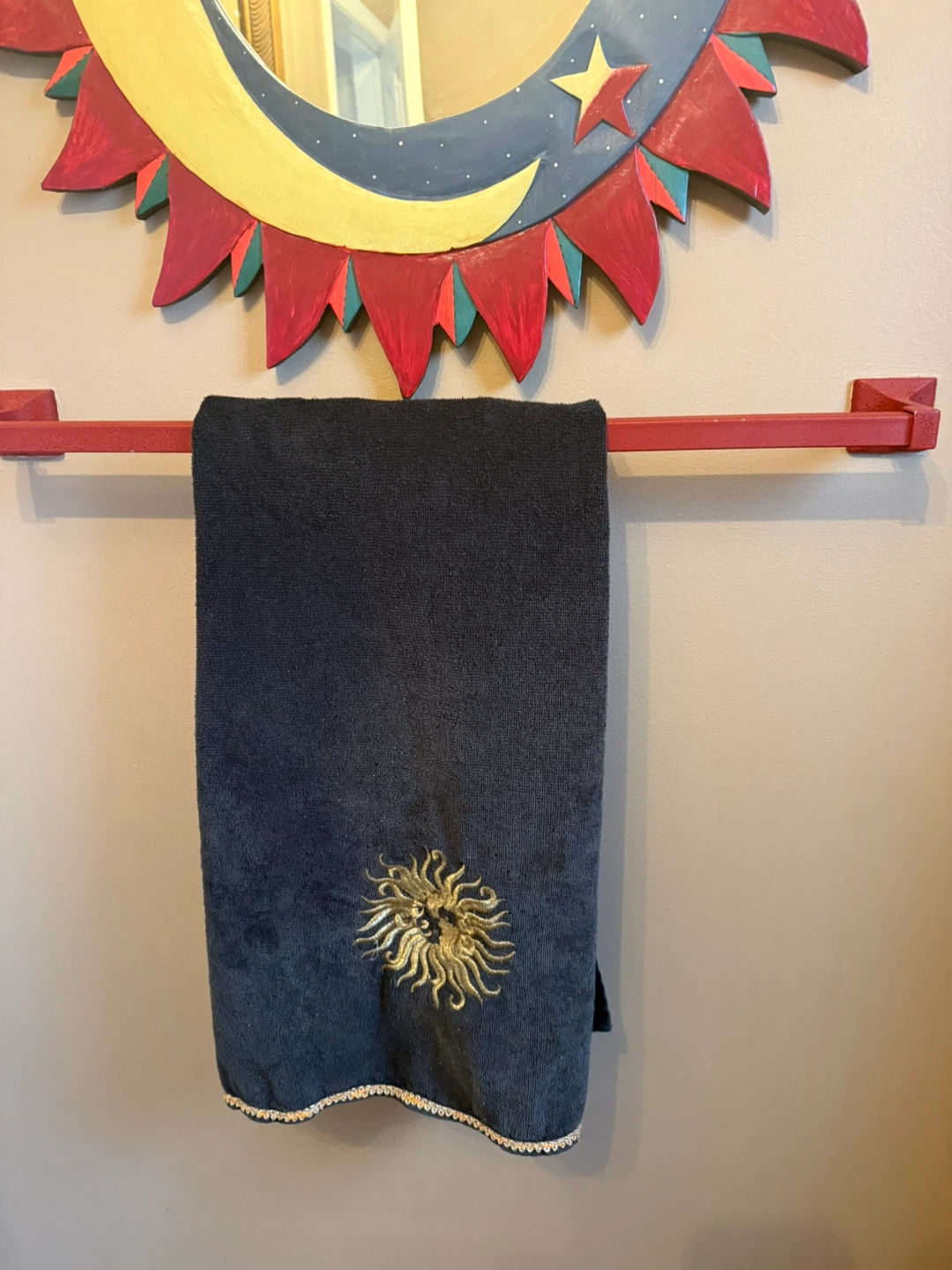 LARGE Celestial Sun & Moon Star Mirror - photo 2
