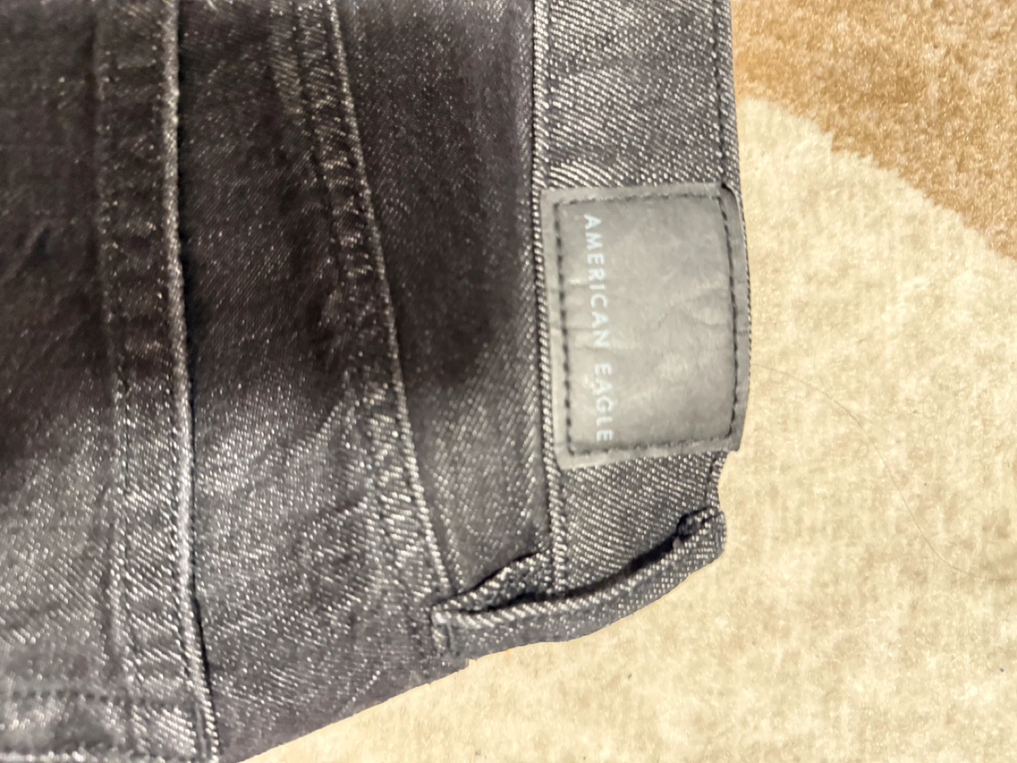 American Eagle 90's Boyfriend Jeans Size 00 Black - photo 4