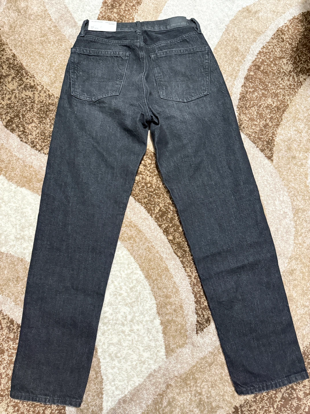 American Eagle 90's Boyfriend Jeans Size 00 Black - photo 2