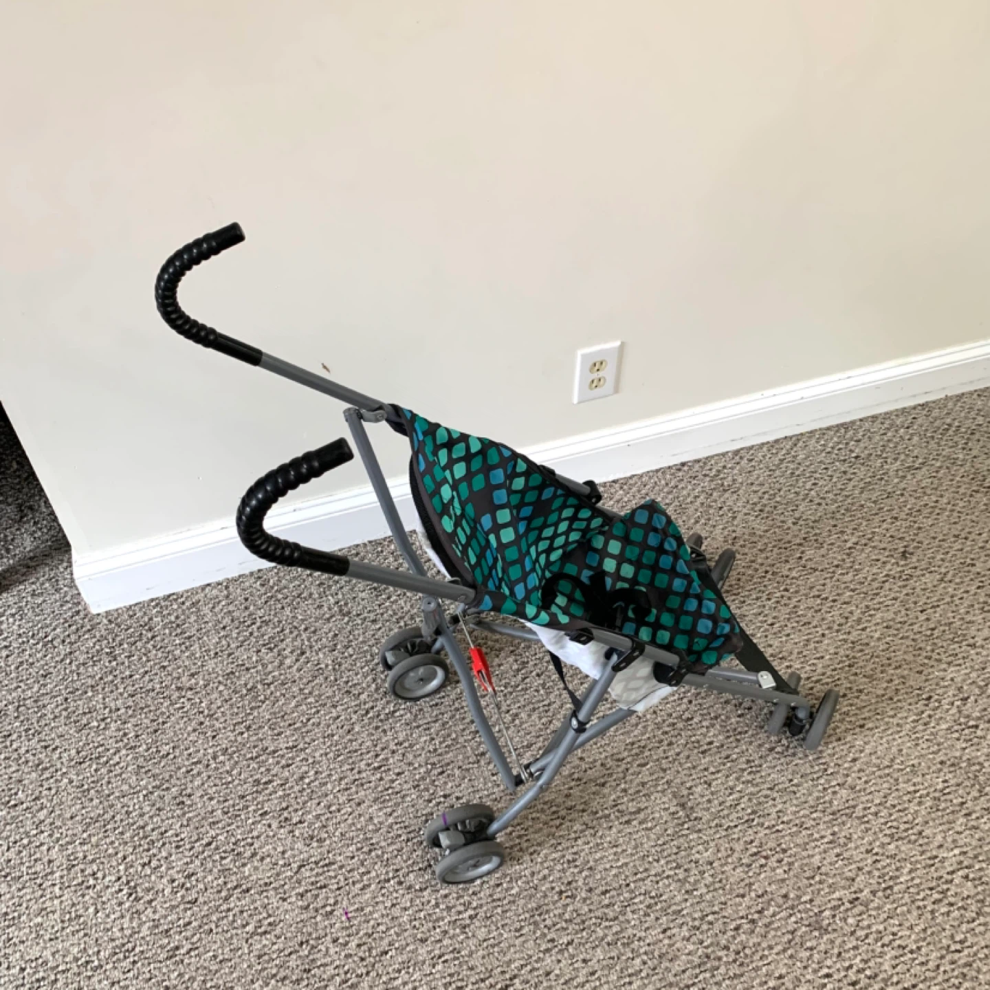 Umbrella Stroller - Lightweight - Green & Blue - Foldable - photo 5