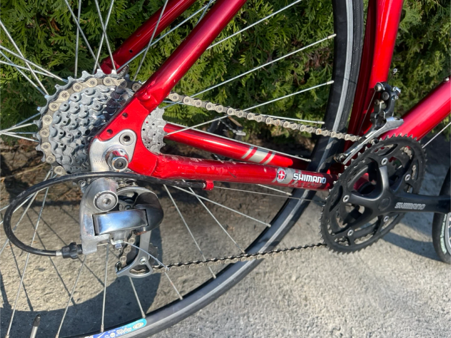 Red Schwinn Road Bicycle - photo 5