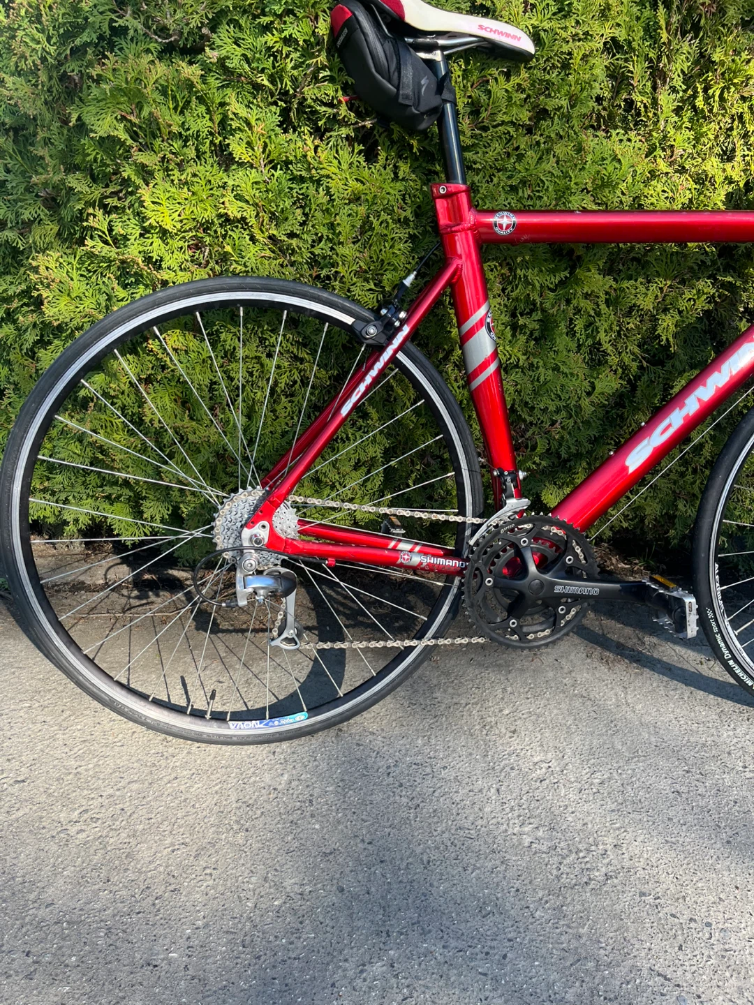 Red Schwinn Road Bicycle - photo 4