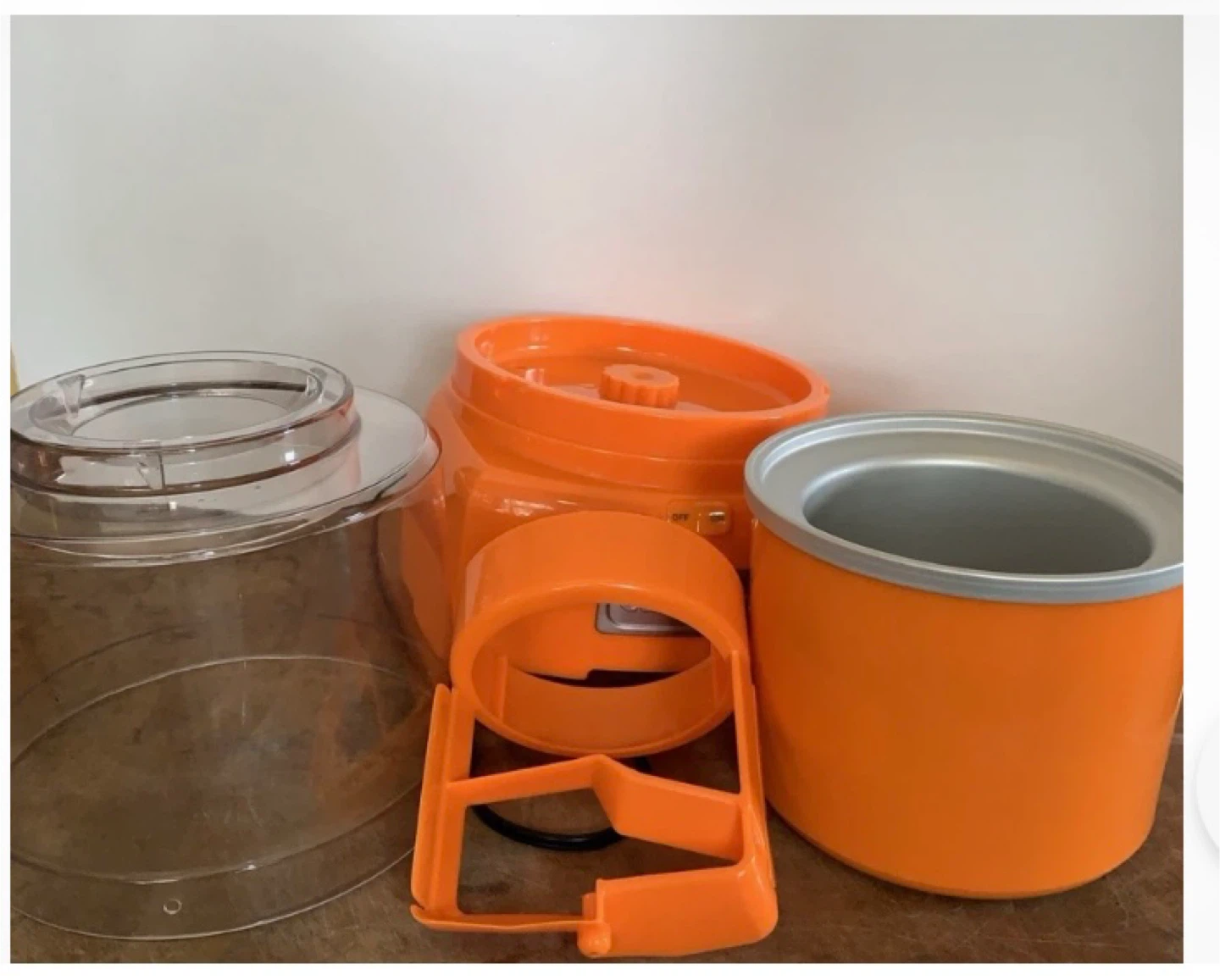 Cuisinart Orange Ice Cream Maker - photo 3