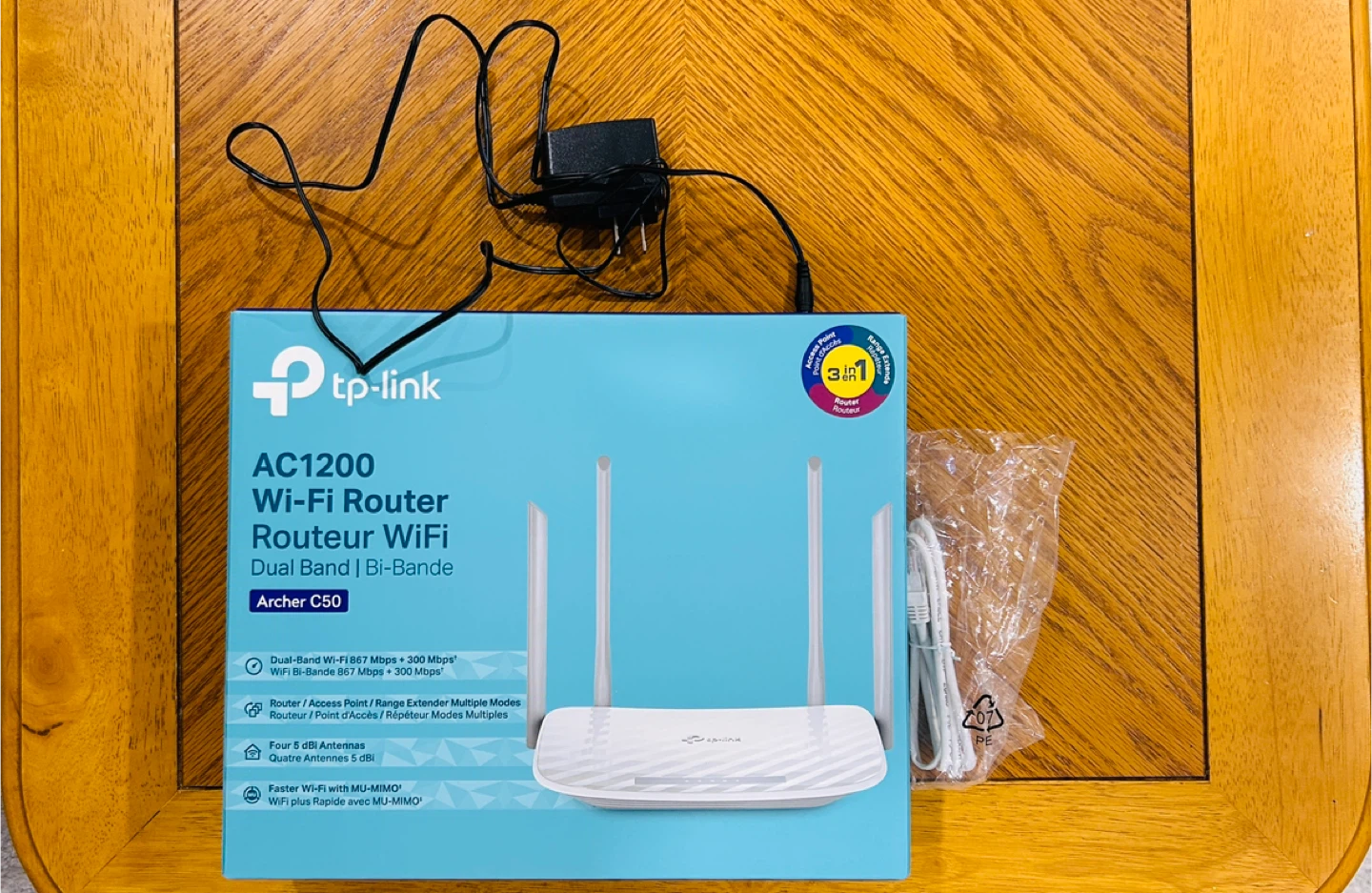 TP-Link AC1200 Wi-Fi Router Archer C50 - photo 2