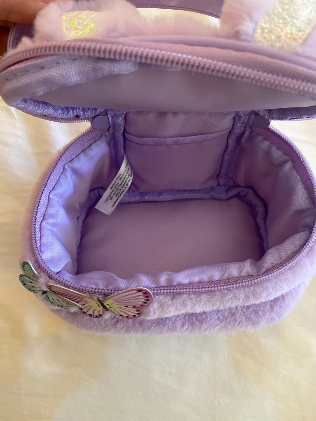 Kids Purple Bunny Toiletry Bag - photo 2