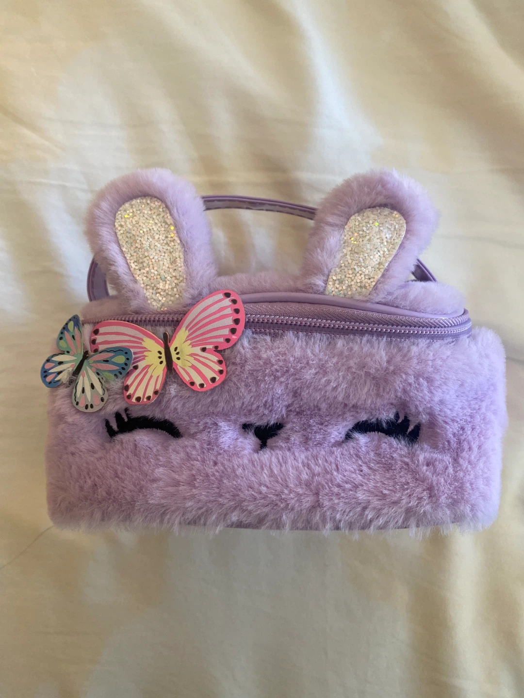 Kids Purple Bunny Toiletry Bag
