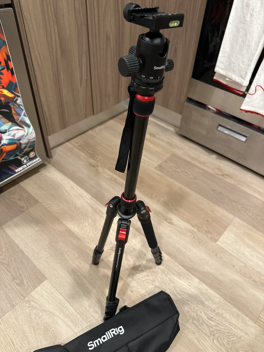 SmallRig Aluminum Camera Tripod CT-10 with Bag - photo 2