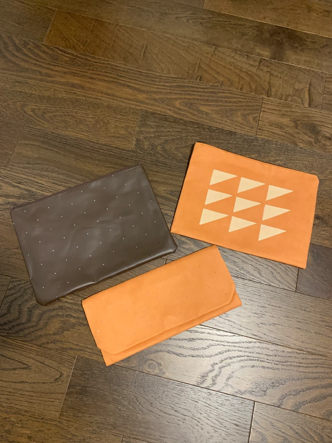 Set of 3 Pouches/Clutches