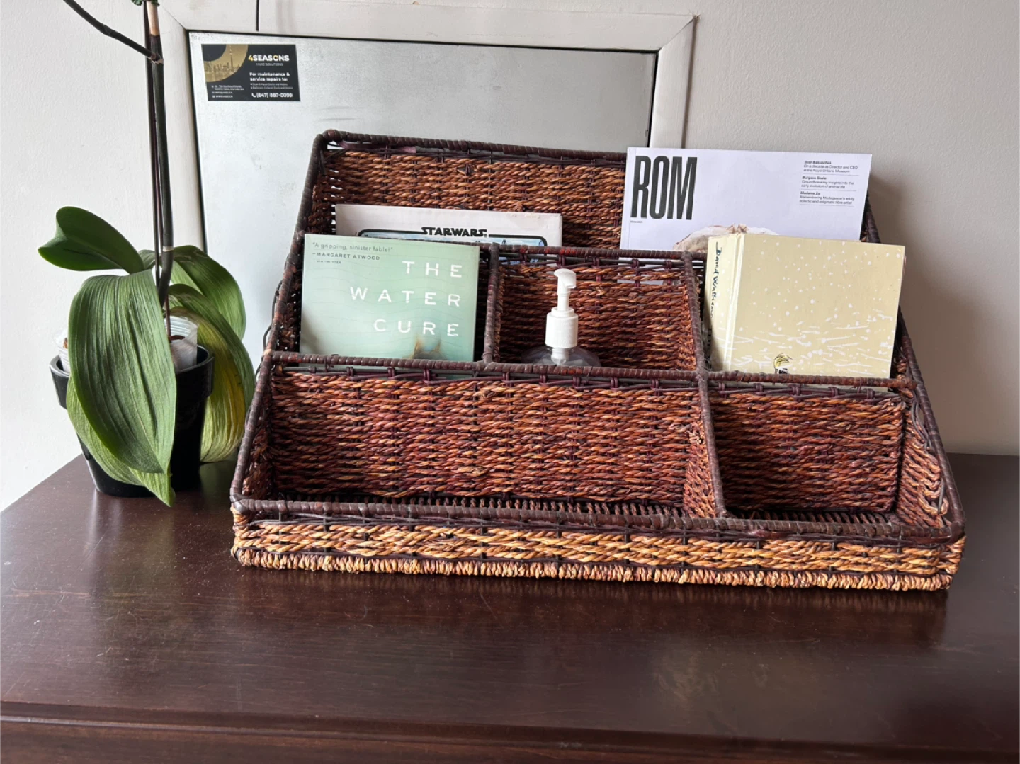 Woven Desktop Organizer Caddy - photo 2
