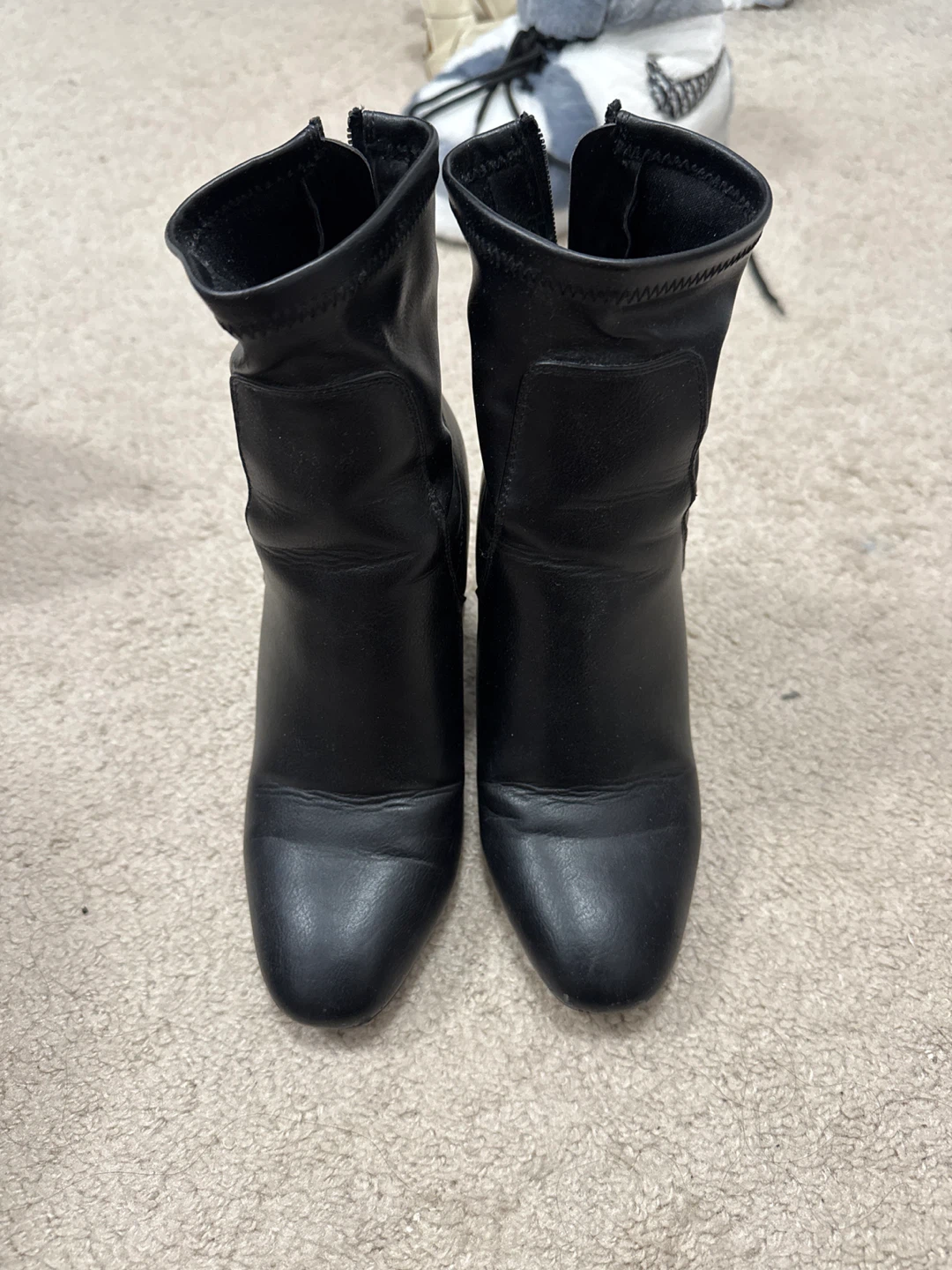 Black Heeled Ankle Boots by Revamped by Sirens - photo 3